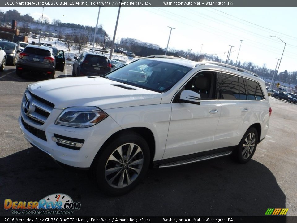 2016 Mercedes-Benz GL 350 BlueTEC 4Matic Polar White / Almond Beige/Black Photo #7