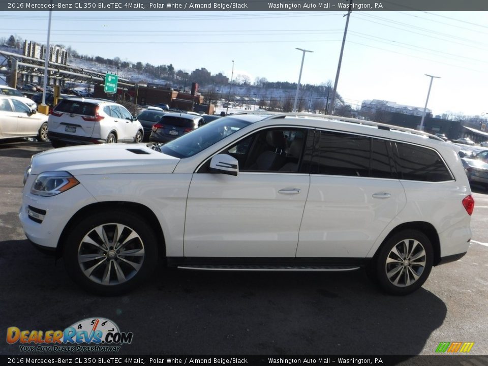 2016 Mercedes-Benz GL 350 BlueTEC 4Matic Polar White / Almond Beige/Black Photo #8