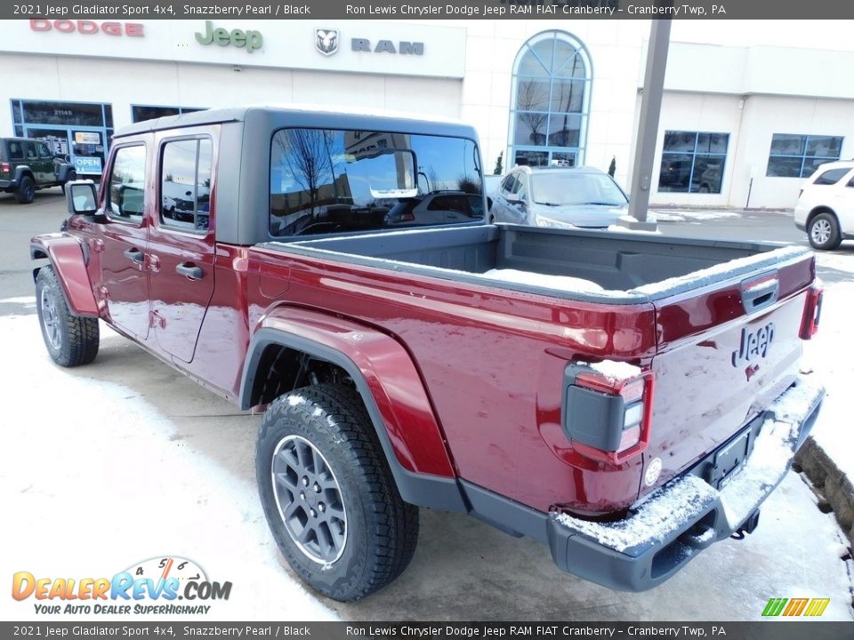 2021 Jeep Gladiator Sport 4x4 Snazzberry Pearl / Black Photo #8