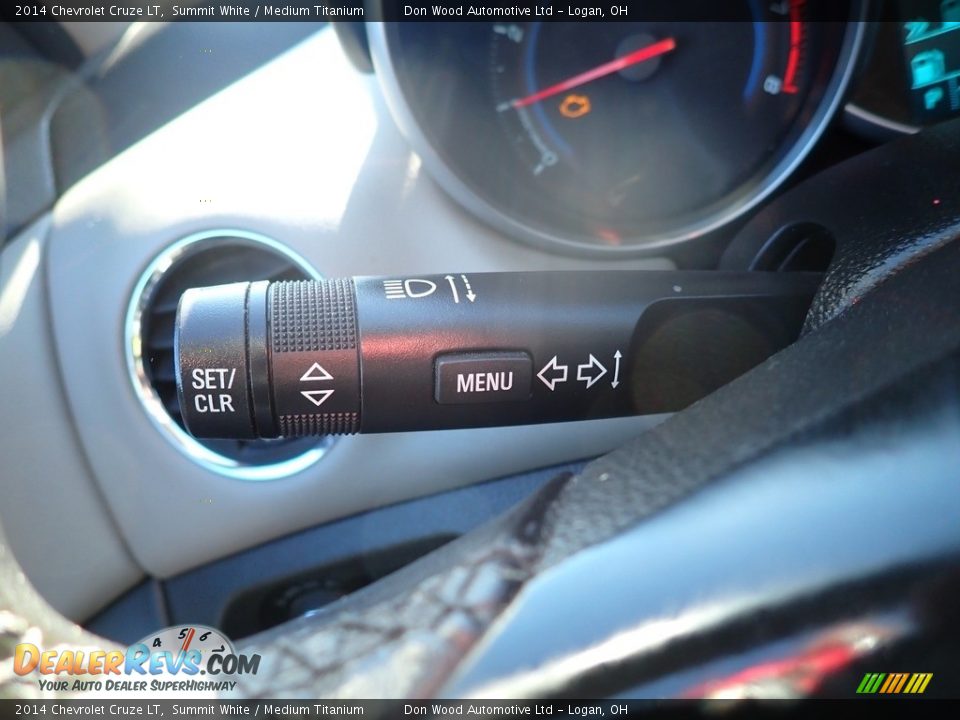 2014 Chevrolet Cruze LT Summit White / Medium Titanium Photo #22