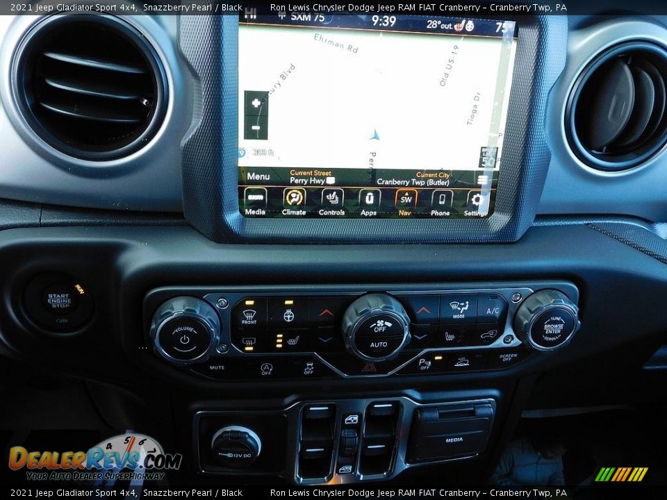 2021 Jeep Gladiator Sport 4x4 Snazzberry Pearl / Black Photo #15