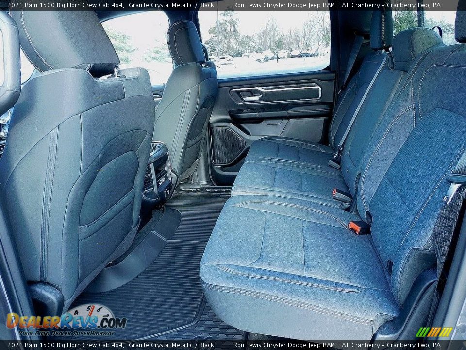 2021 Ram 1500 Big Horn Crew Cab 4x4 Granite Crystal Metallic / Black Photo #12
