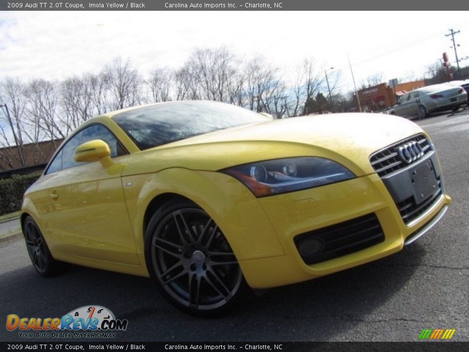 2009 Audi TT 2.0T Coupe Imola Yellow / Black Photo #1