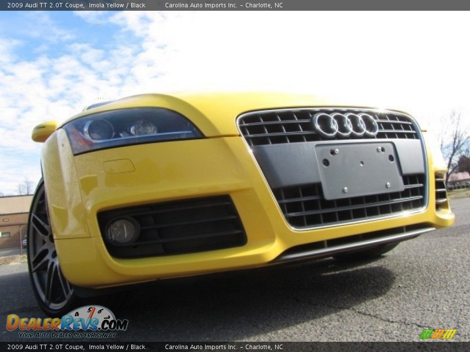 2009 Audi TT 2.0T Coupe Imola Yellow / Black Photo #2
