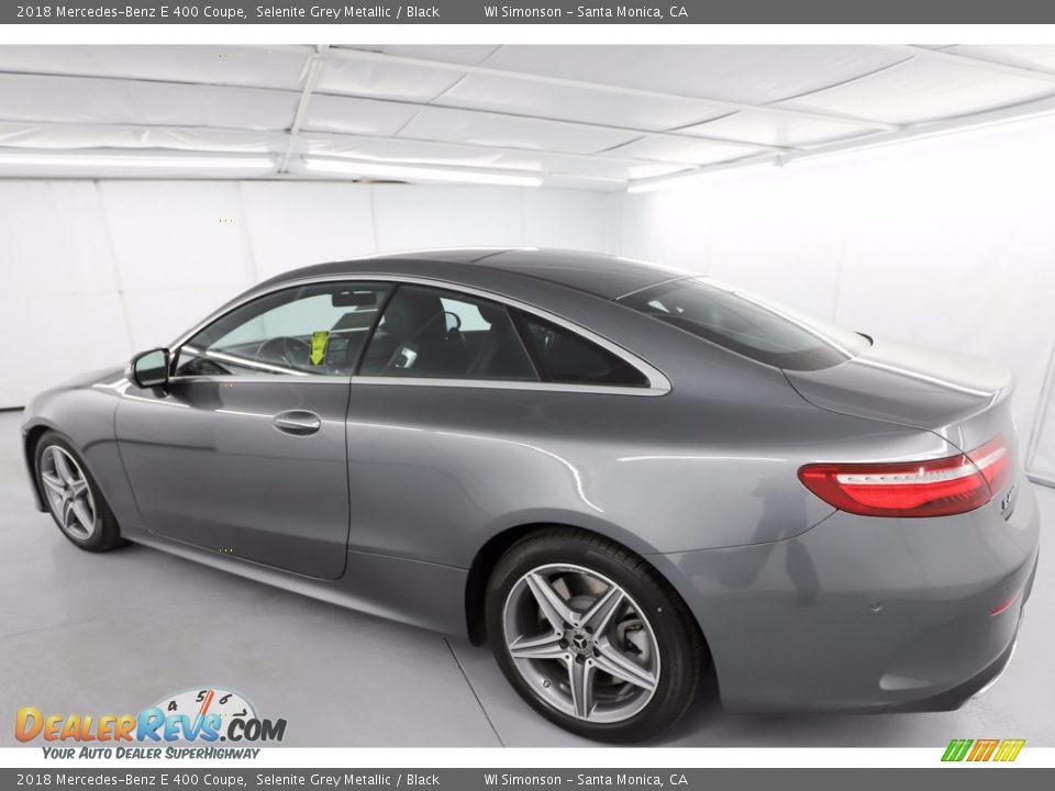 2018 Mercedes-Benz E 400 Coupe Selenite Grey Metallic / Black Photo #11