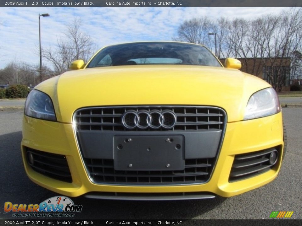 2009 Audi TT 2.0T Coupe Imola Yellow / Black Photo #4