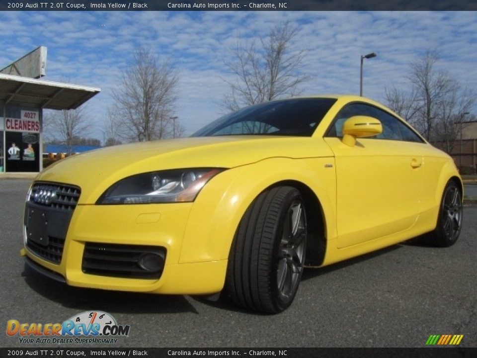 Imola Yellow 2009 Audi TT 2.0T Coupe Photo #6