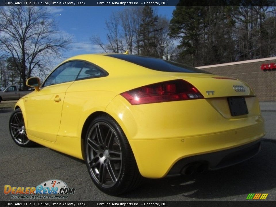 2009 Audi TT 2.0T Coupe Imola Yellow / Black Photo #8