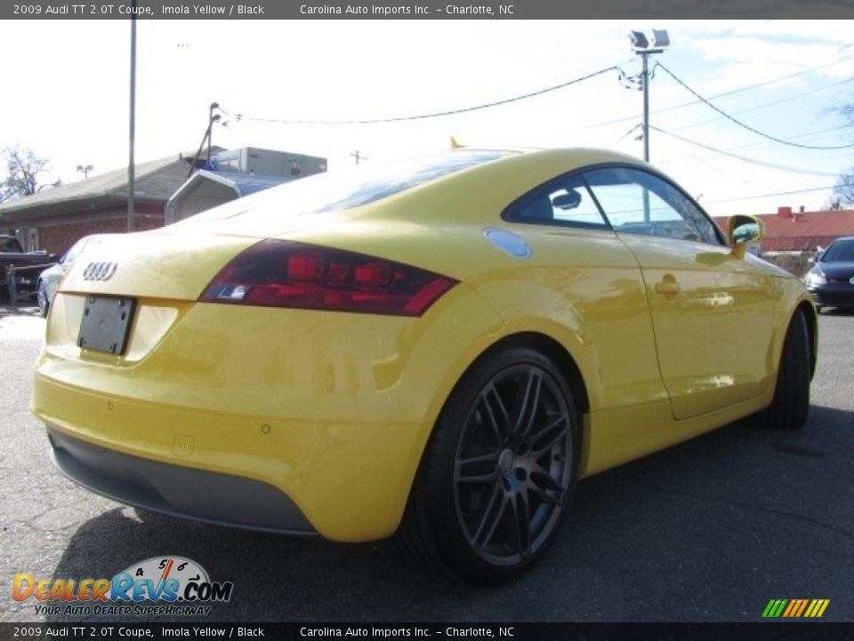 2009 Audi TT 2.0T Coupe Imola Yellow / Black Photo #10