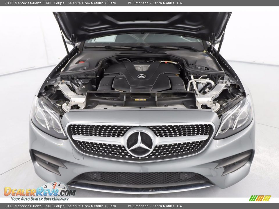 2018 Mercedes-Benz E 400 Coupe Selenite Grey Metallic / Black Photo #16