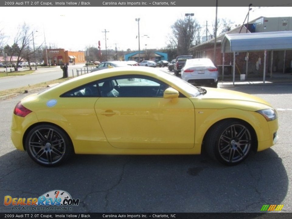 2009 Audi TT 2.0T Coupe Imola Yellow / Black Photo #11