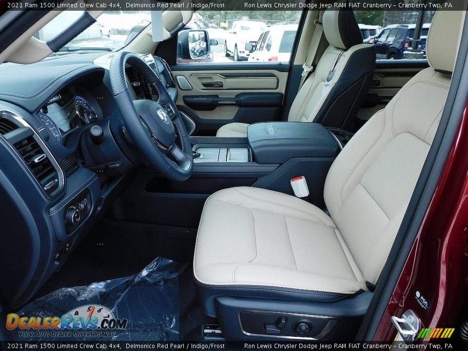 Front Seat of 2021 Ram 1500 Limited Crew Cab 4x4 Photo #11