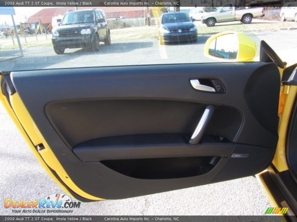 2009 Audi TT 2.0T Coupe Imola Yellow / Black Photo #18