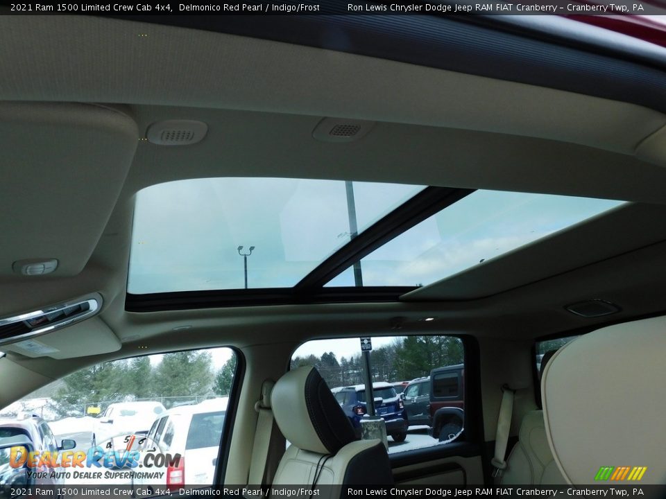 2021 Ram 1500 Limited Crew Cab 4x4 Delmonico Red Pearl / Indigo/Frost Photo #15
