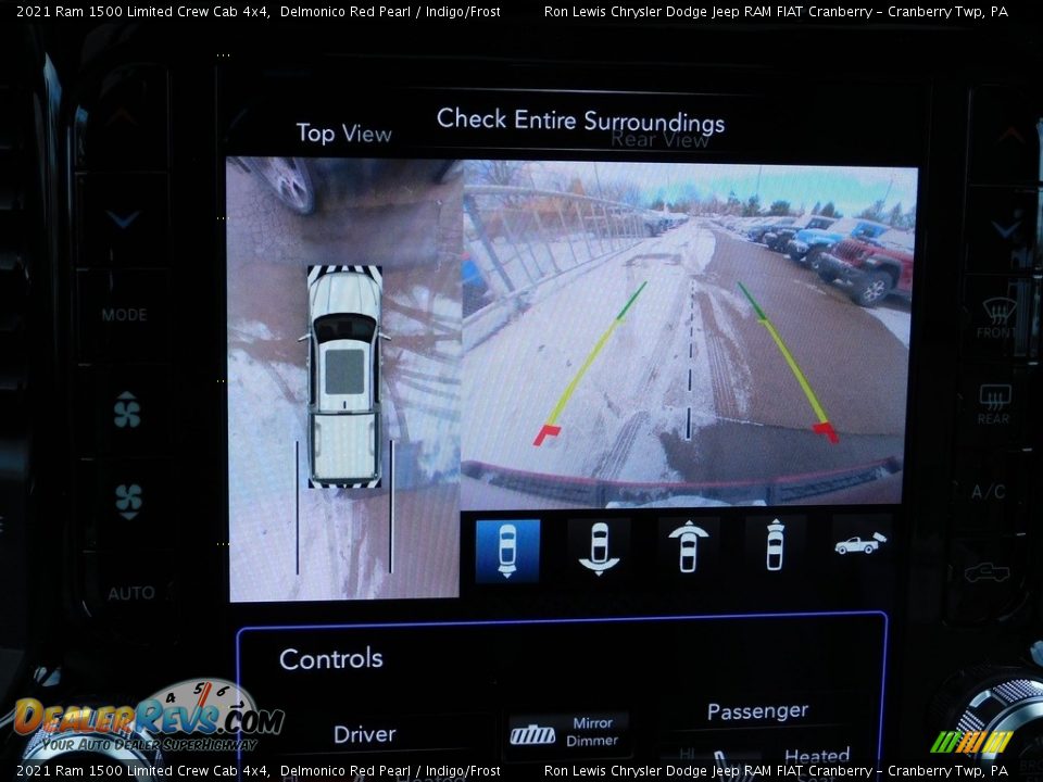 2021 Ram 1500 Limited Crew Cab 4x4 Delmonico Red Pearl / Indigo/Frost Photo #18