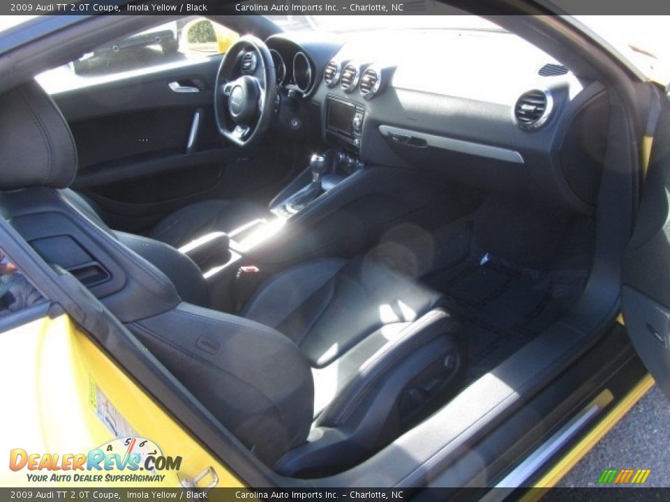 2009 Audi TT 2.0T Coupe Imola Yellow / Black Photo #22