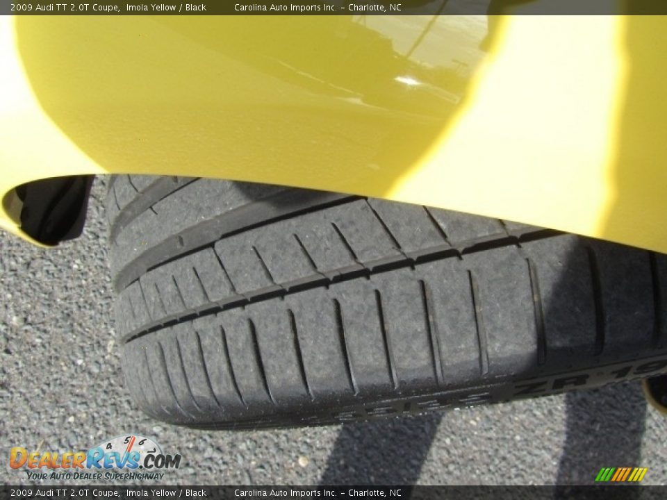 2009 Audi TT 2.0T Coupe Imola Yellow / Black Photo #27