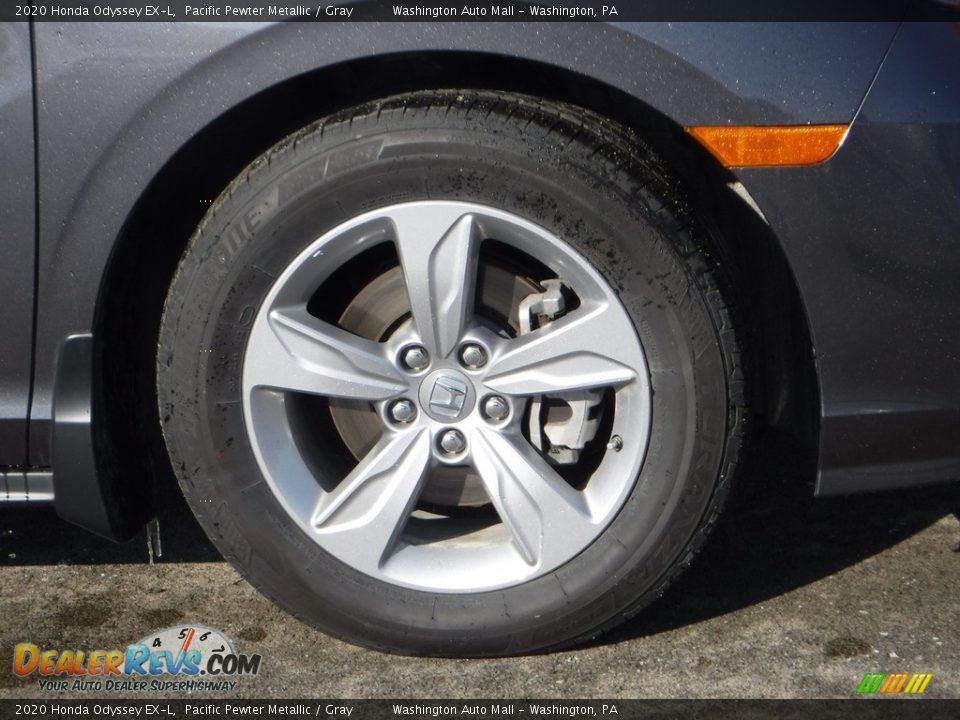 2020 Honda Odyssey EX-L Pacific Pewter Metallic / Gray Photo #3
