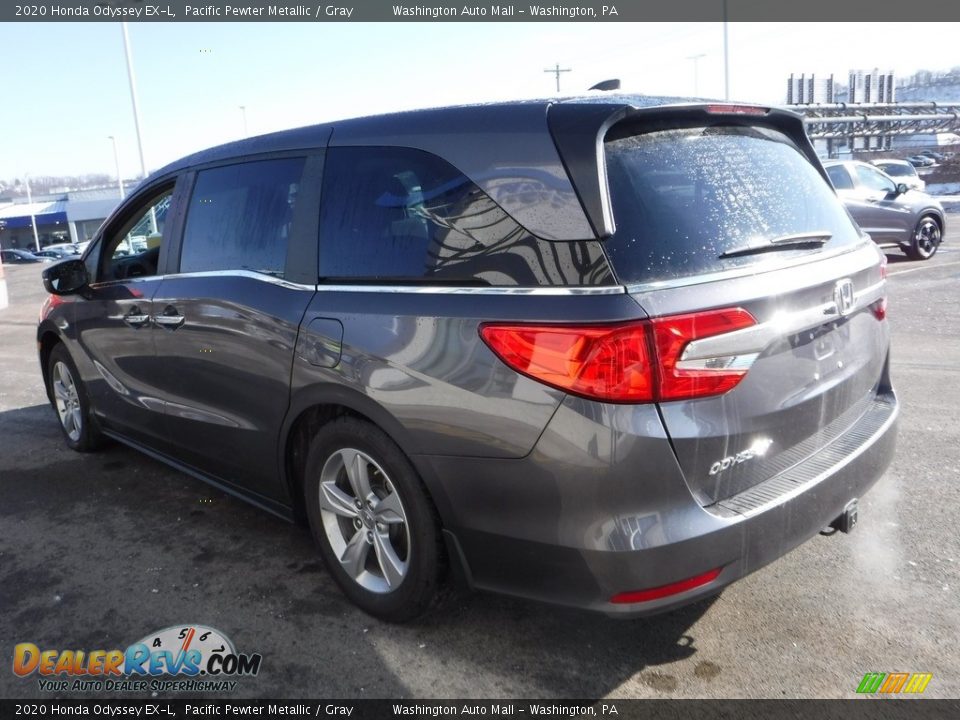 2020 Honda Odyssey EX-L Pacific Pewter Metallic / Gray Photo #7