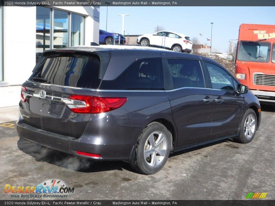 2020 Honda Odyssey EX-L Pacific Pewter Metallic / Gray Photo #9