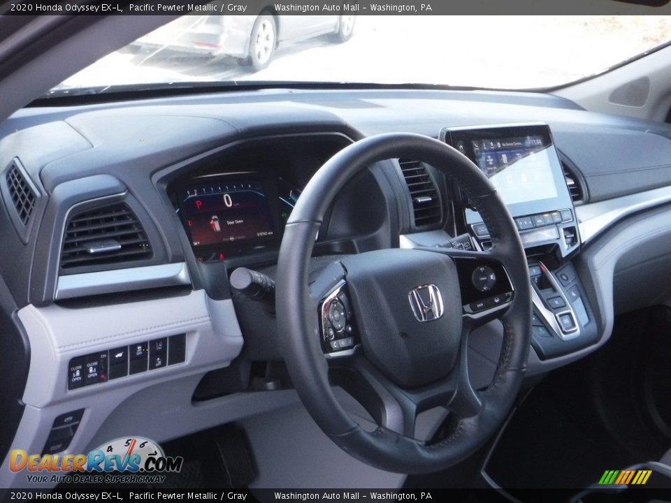 2020 Honda Odyssey EX-L Pacific Pewter Metallic / Gray Photo #11