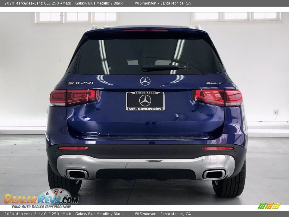 2020 Mercedes-Benz GLB 250 4Matic Galaxy Blue Metallic / Black Photo #3