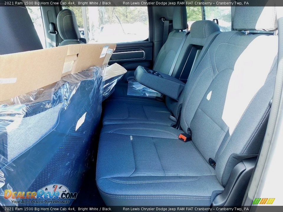 2021 Ram 1500 Big Horn Crew Cab 4x4 Bright White / Black Photo #12