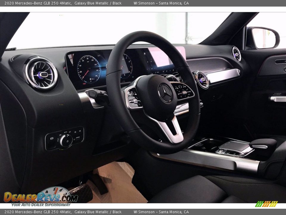 2020 Mercedes-Benz GLB 250 4Matic Galaxy Blue Metallic / Black Photo #4