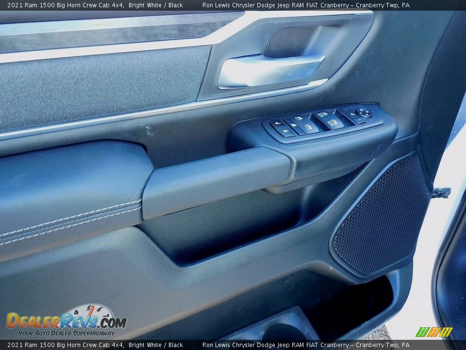 2021 Ram 1500 Big Horn Crew Cab 4x4 Bright White / Black Photo #14