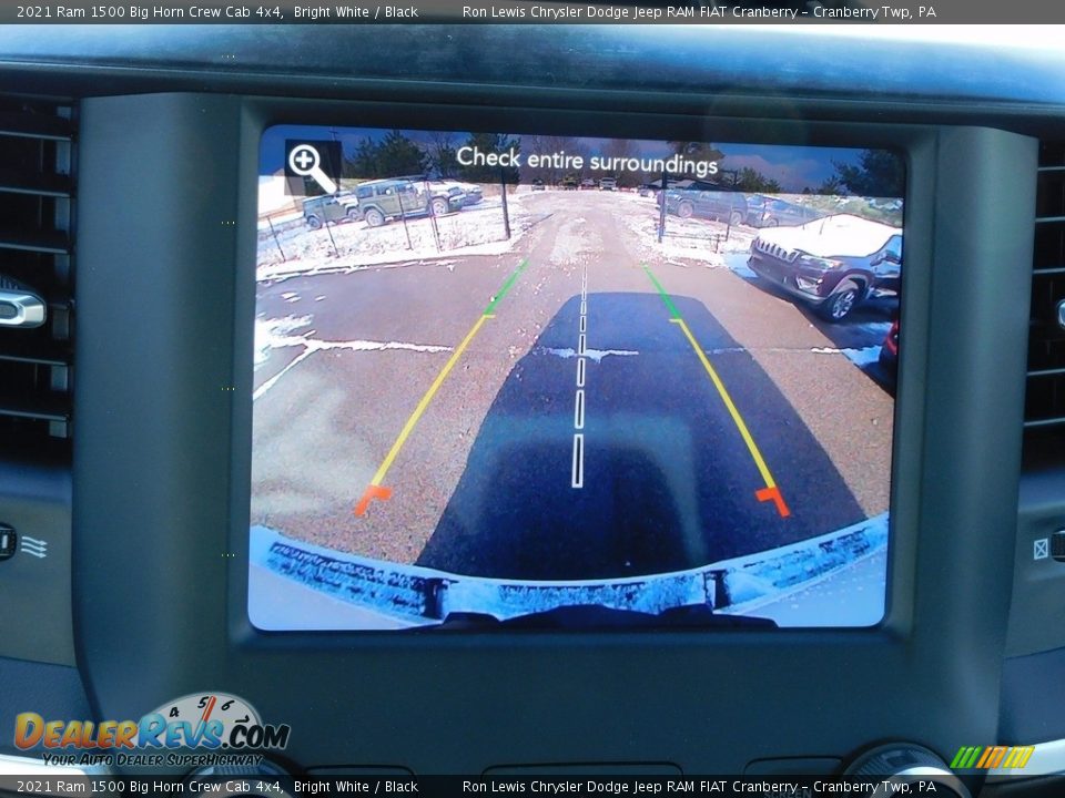 2021 Ram 1500 Big Horn Crew Cab 4x4 Bright White / Black Photo #17