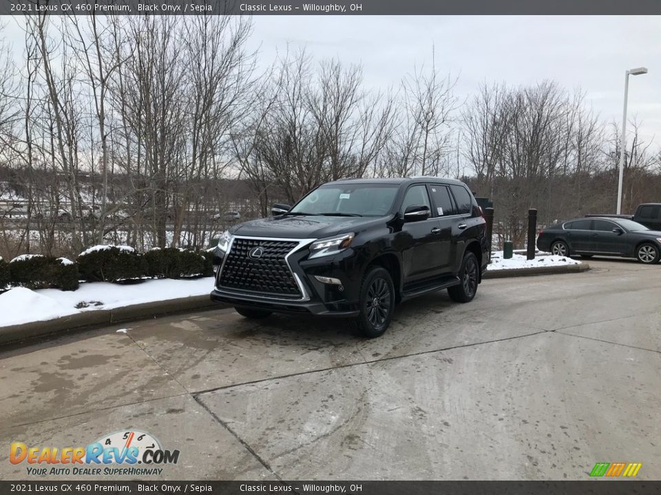 2021 Lexus GX 460 Premium Black Onyx / Sepia Photo #1