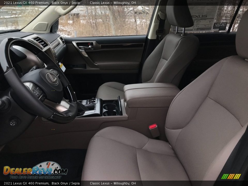 2021 Lexus GX 460 Premium Black Onyx / Sepia Photo #2