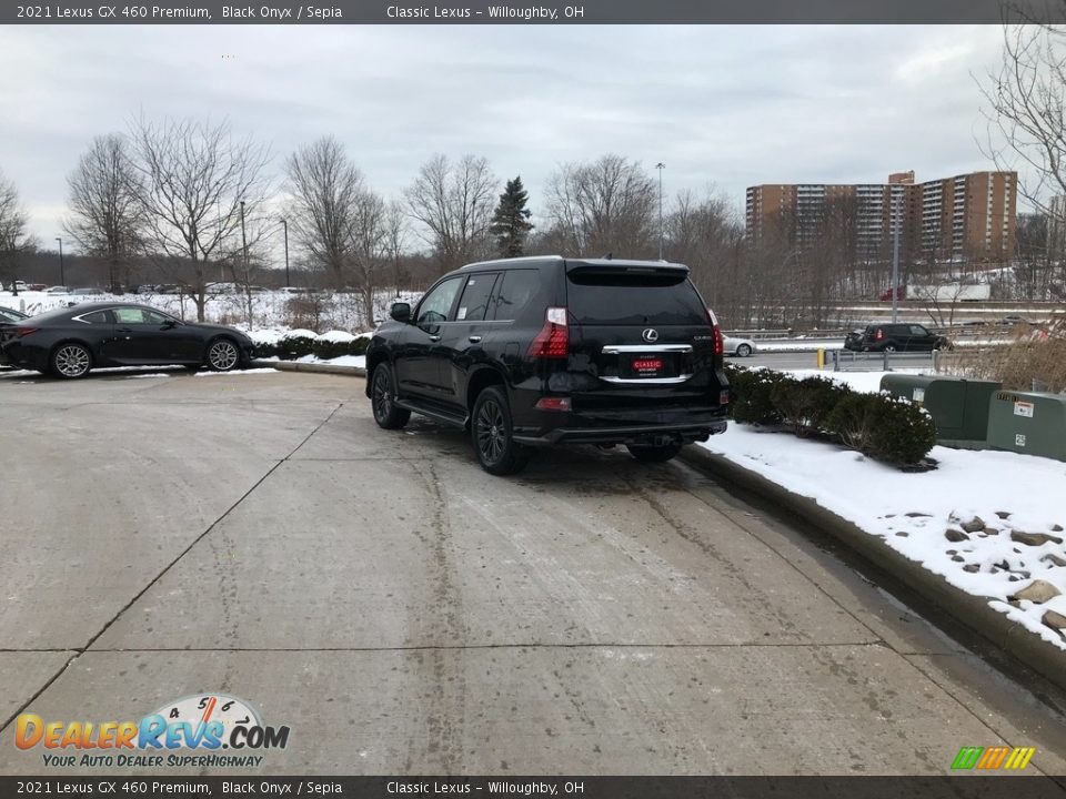 2021 Lexus GX 460 Premium Black Onyx / Sepia Photo #4