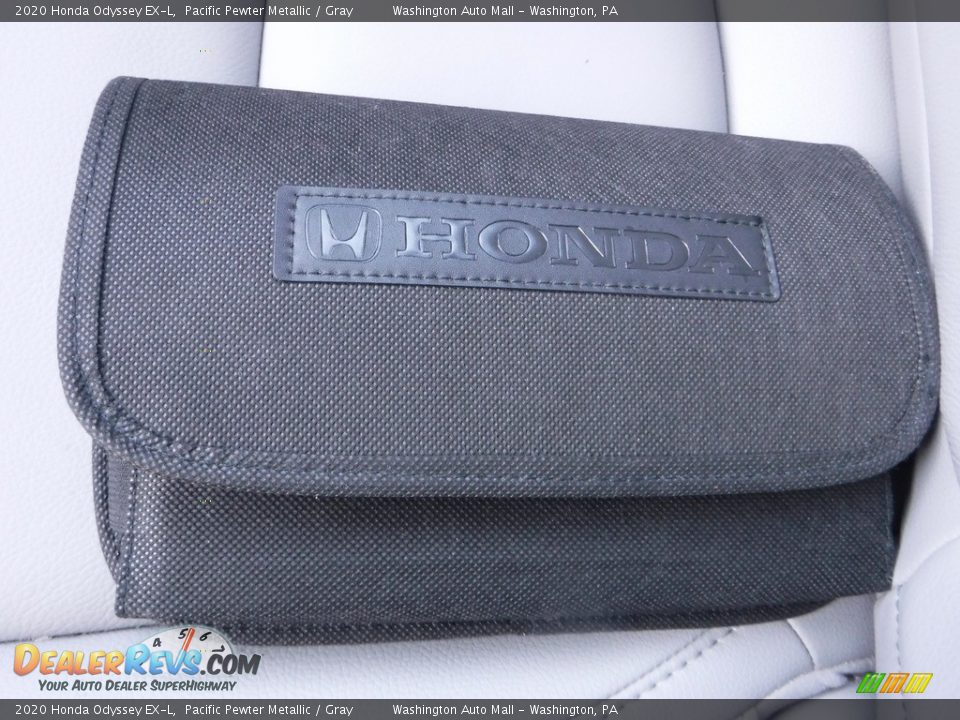 2020 Honda Odyssey EX-L Pacific Pewter Metallic / Gray Photo #28