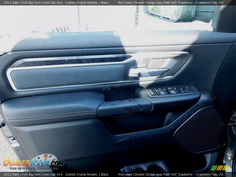 2021 Ram 1500 Big Horn Crew Cab 4x4 Granite Crystal Metallic / Black Photo #14