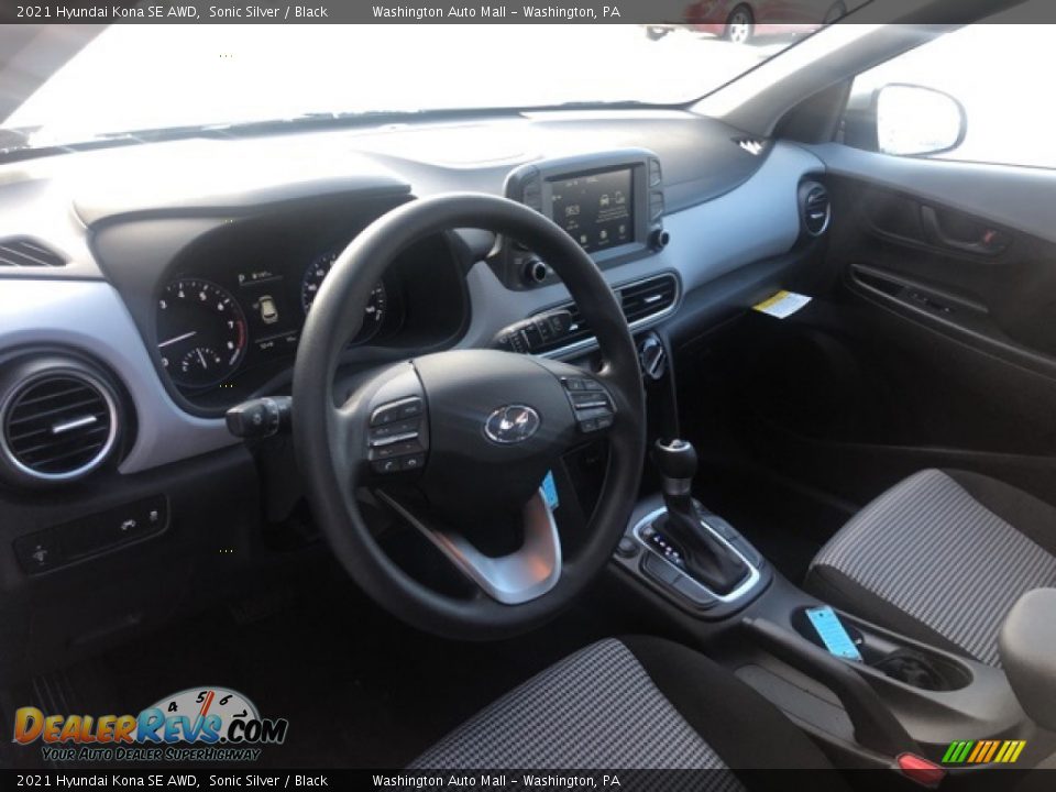 2021 Hyundai Kona SE AWD Sonic Silver / Black Photo #6