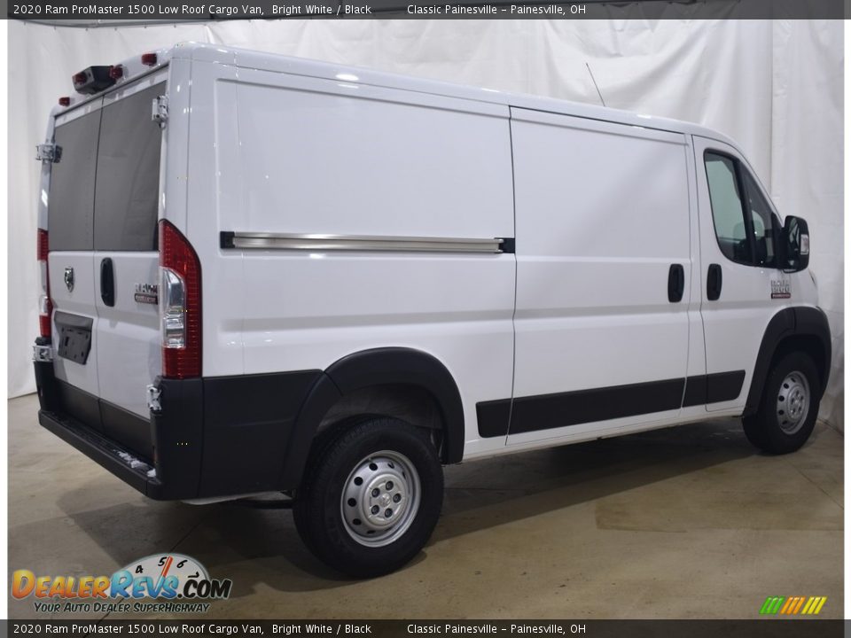 2020 Ram ProMaster 1500 Low Roof Cargo Van Bright White / Black Photo #2