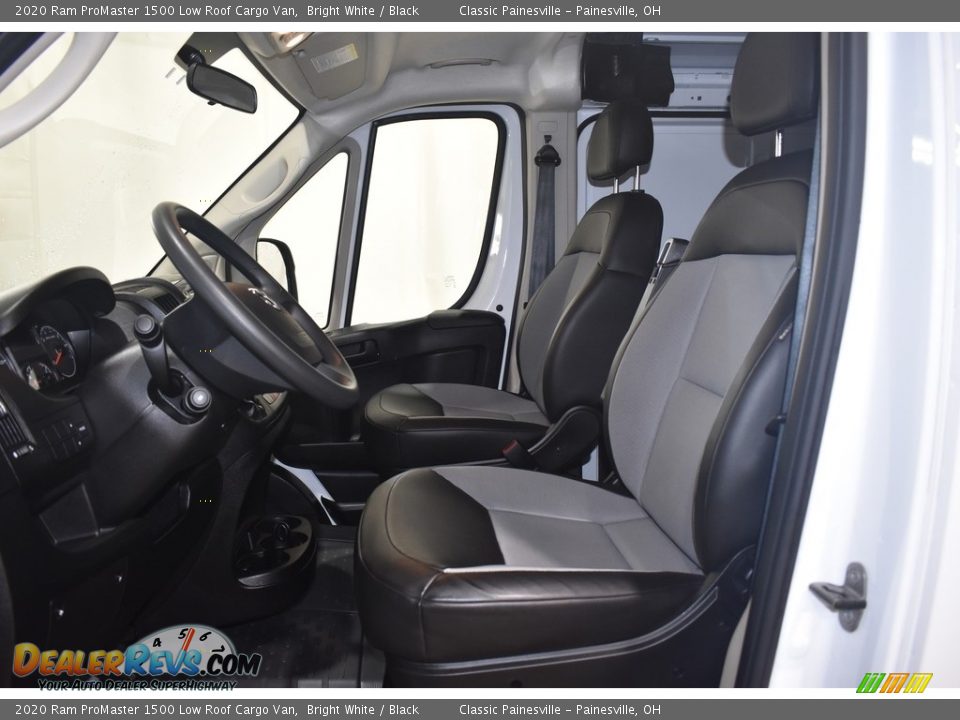 2020 Ram ProMaster 1500 Low Roof Cargo Van Bright White / Black Photo #6