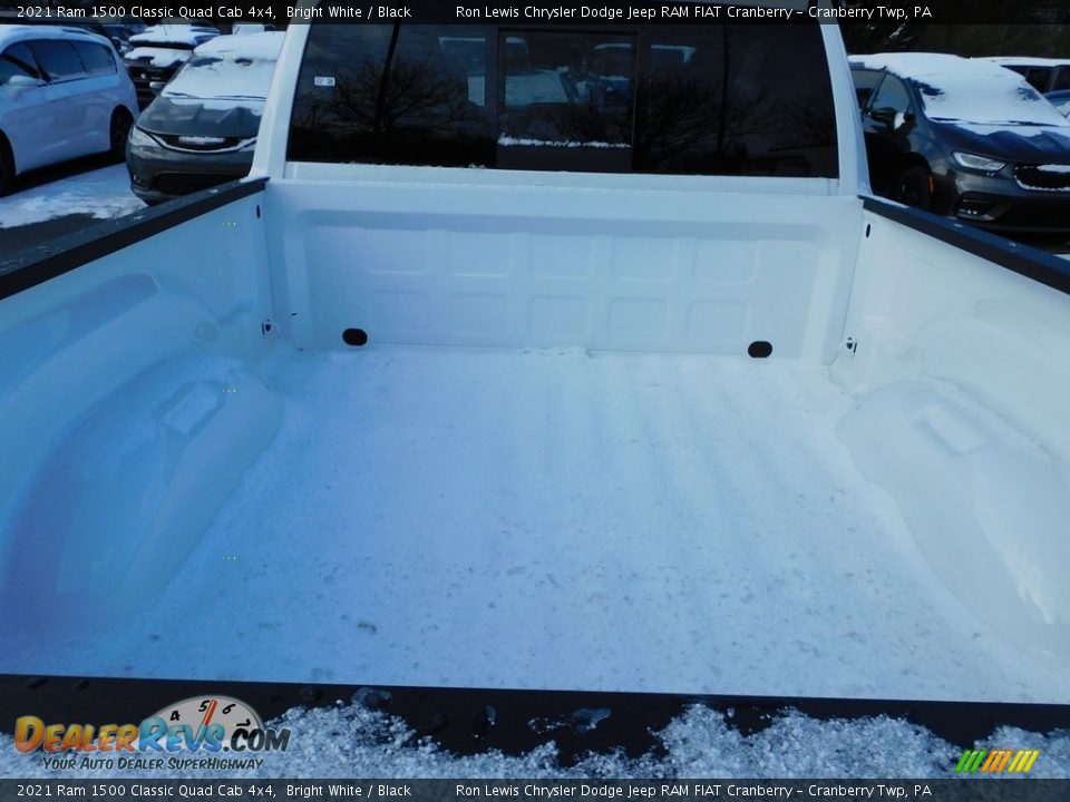 2021 Ram 1500 Classic Quad Cab 4x4 Bright White / Black Photo #7