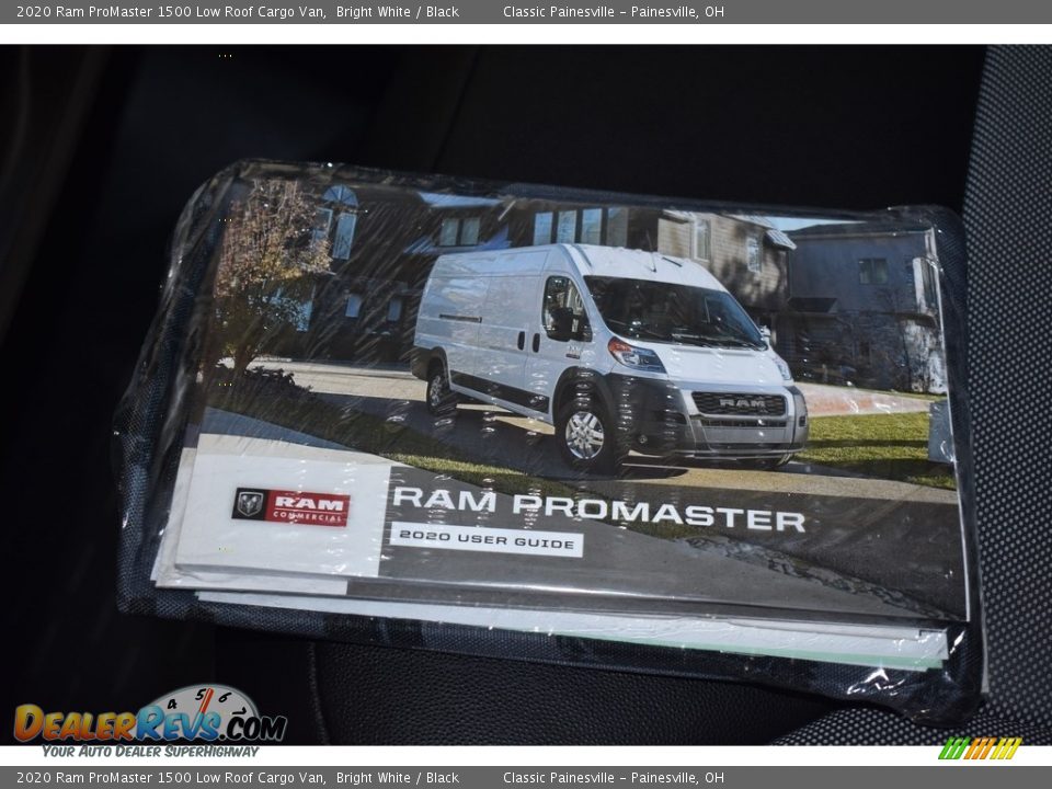 2020 Ram ProMaster 1500 Low Roof Cargo Van Bright White / Black Photo #13