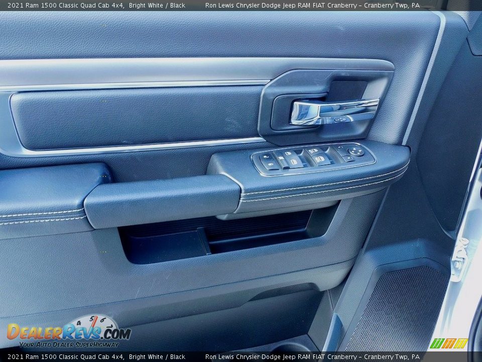 2021 Ram 1500 Classic Quad Cab 4x4 Bright White / Black Photo #14