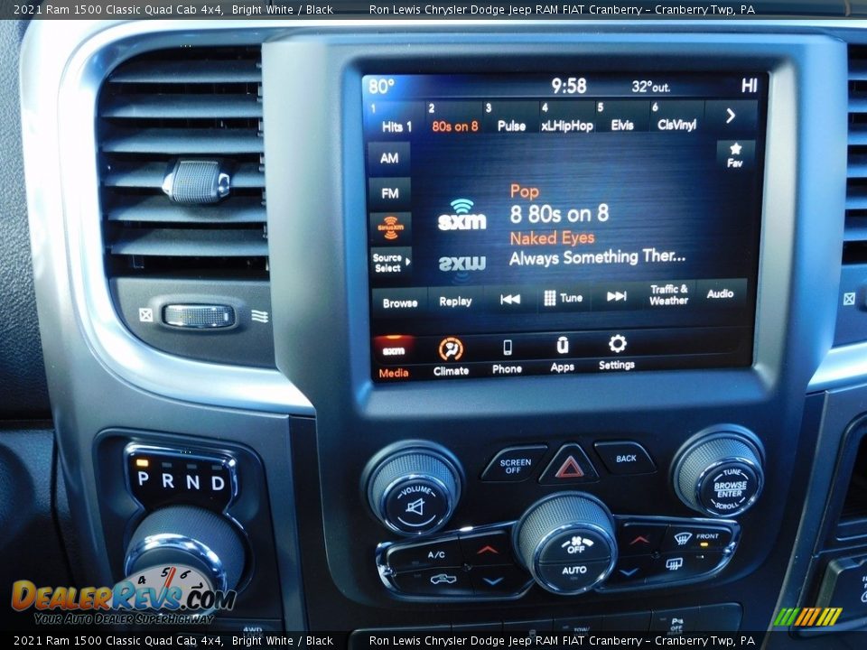 2021 Ram 1500 Classic Quad Cab 4x4 Bright White / Black Photo #15