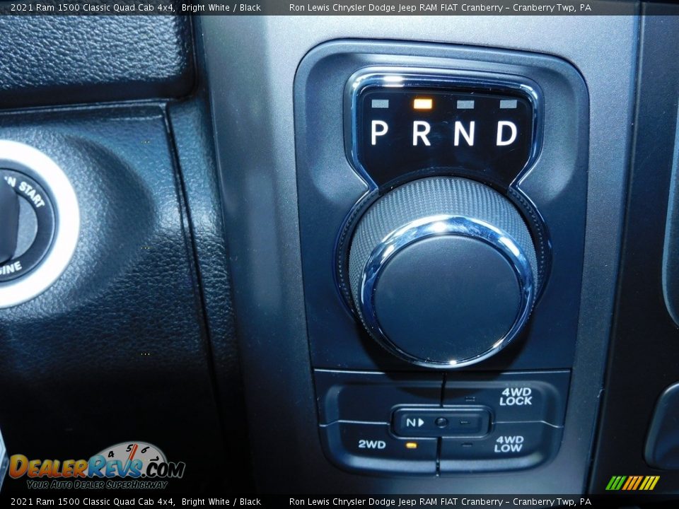 2021 Ram 1500 Classic Quad Cab 4x4 Bright White / Black Photo #18