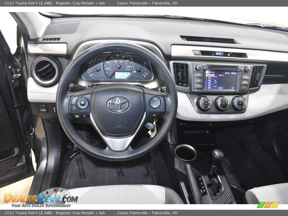 2013 Toyota RAV4 LE AWD Magnetic Gray Metallic / Ash Photo #12