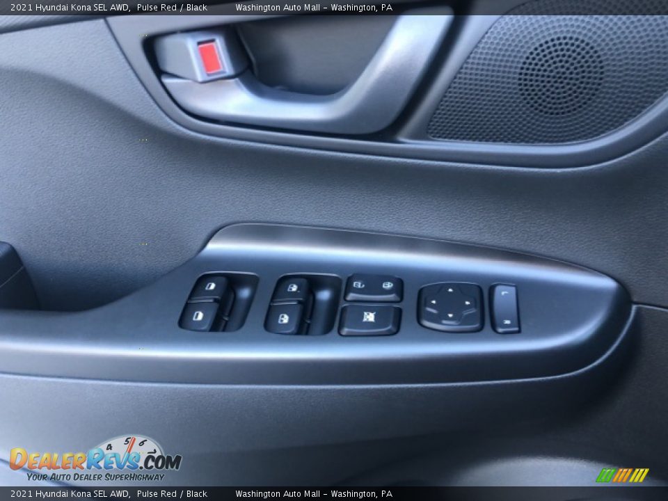 2021 Hyundai Kona SEL AWD Pulse Red / Black Photo #14
