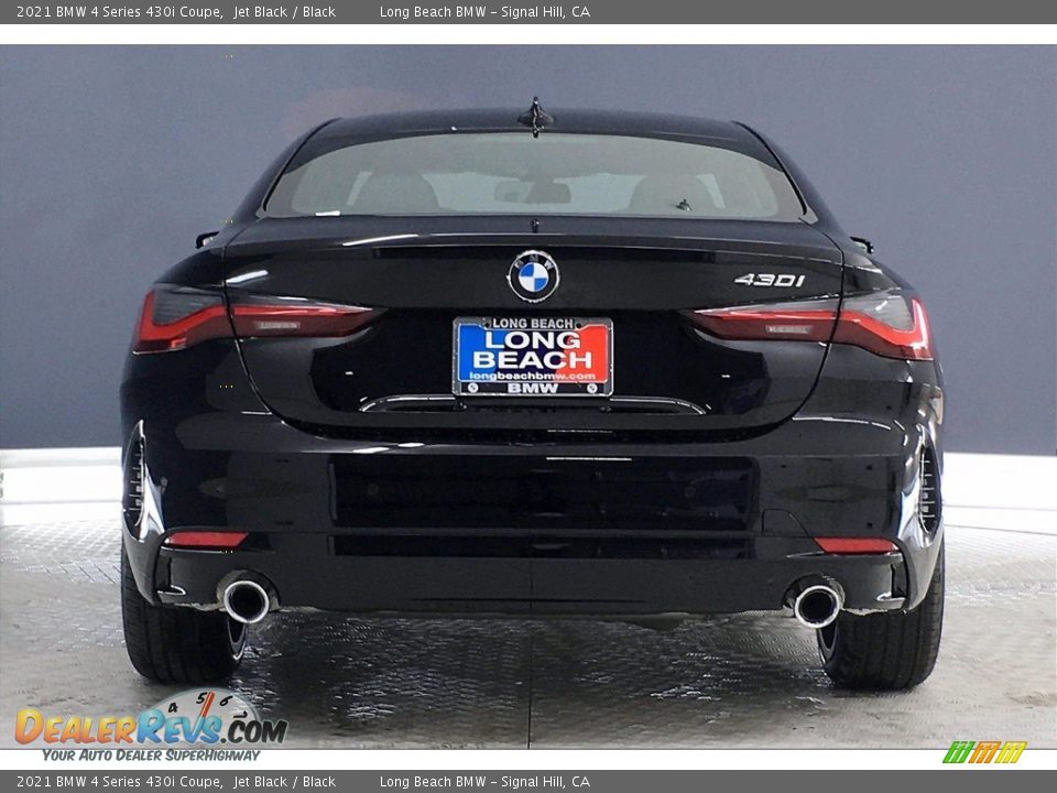 2021 BMW 4 Series 430i Coupe Jet Black / Black Photo #4
