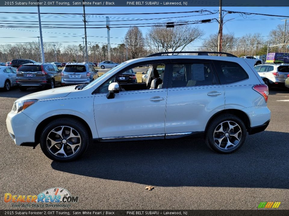 2015 Subaru Forester 2.0XT Touring Satin White Pearl / Black Photo #16