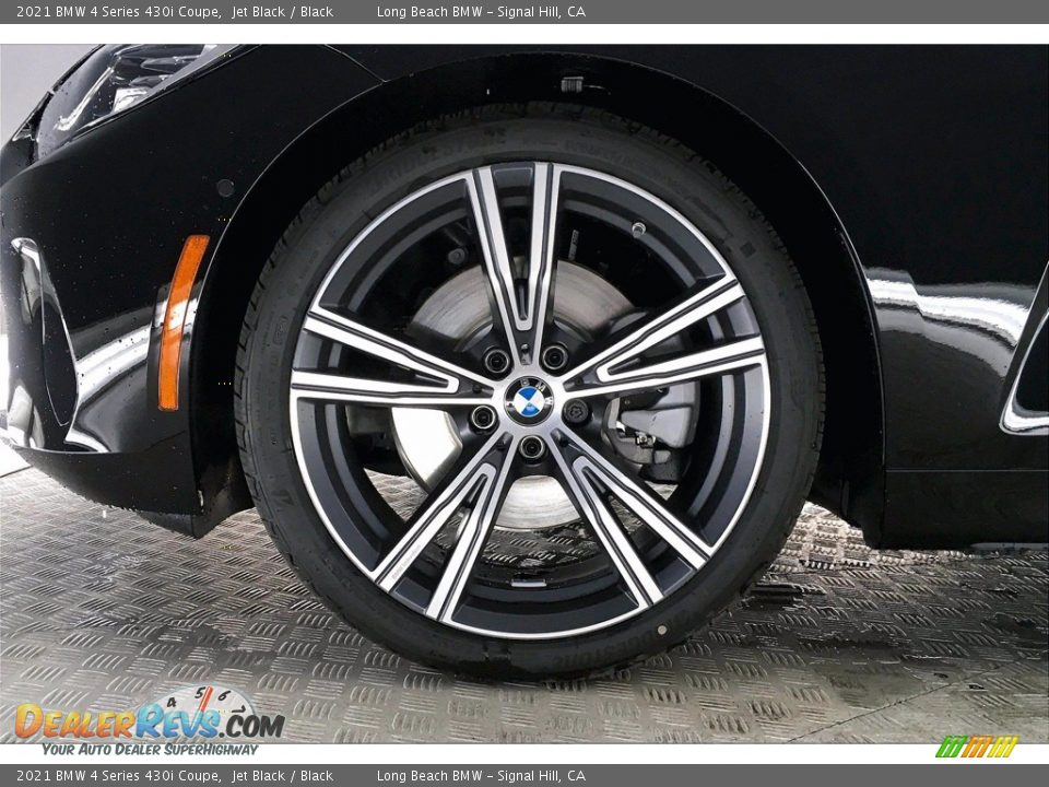 2021 BMW 4 Series 430i Coupe Jet Black / Black Photo #12
