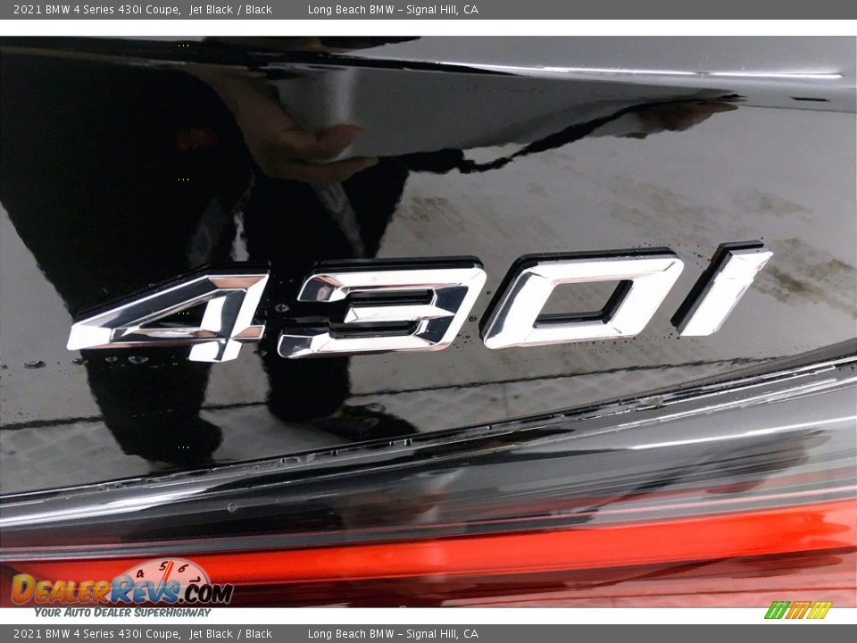 2021 BMW 4 Series 430i Coupe Jet Black / Black Photo #16