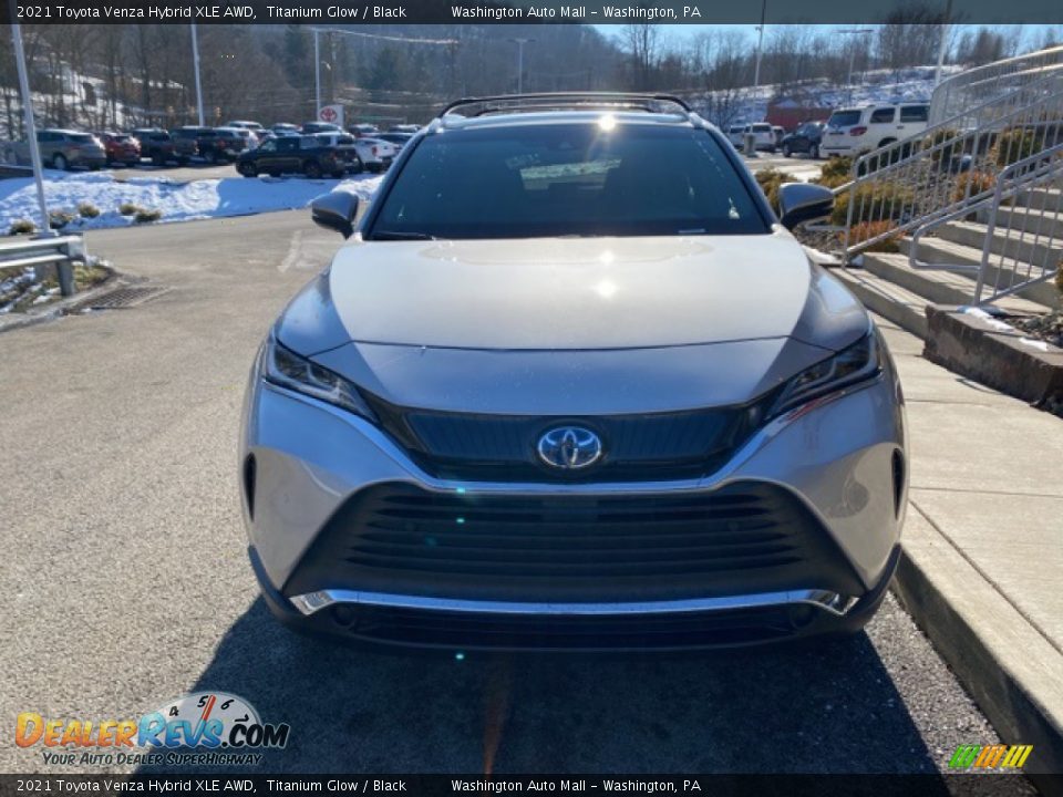 2021 Toyota Venza Hybrid XLE AWD Titanium Glow / Black Photo #11